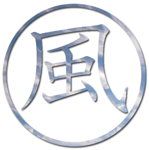 Buscando el destino. Wind-kanji-symbol